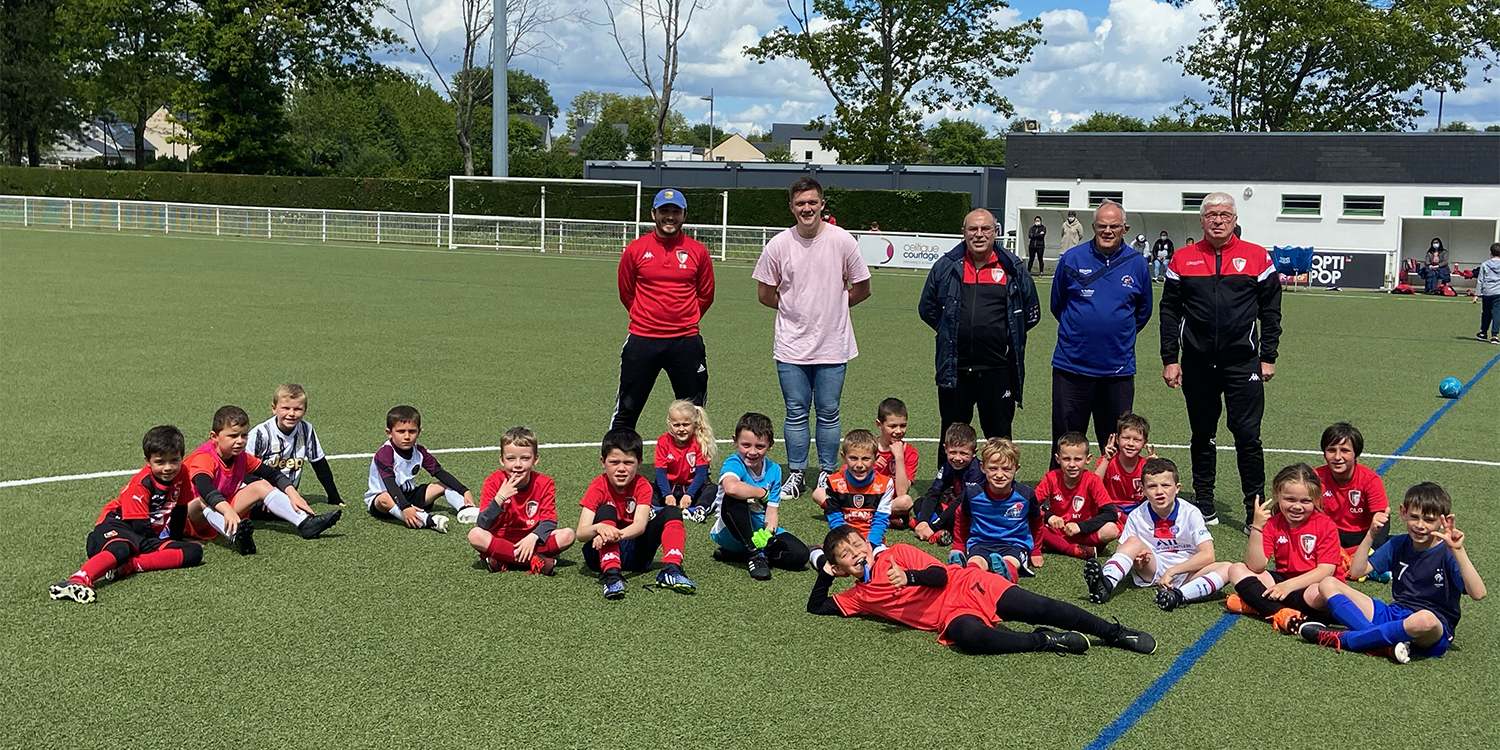 Catégorie U8-9, école de foot pôle jeune masculin Pluvigner